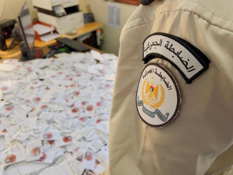 ضبط 5000 شريحة اتصالات اسرائيلية ممنوعة من التداول في محافظة قلقيلية