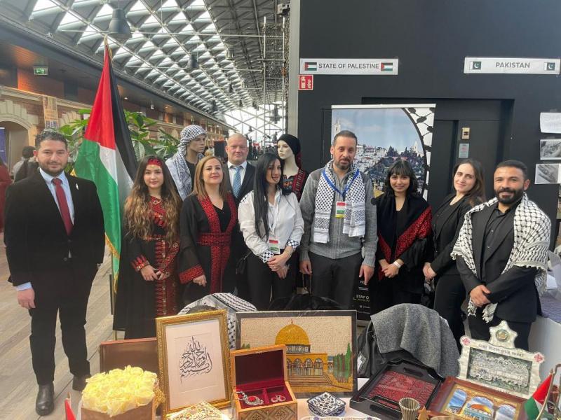 سفارة دولة فلسطين تشارك في البازار الدبلوماسي الدولي في بودابست
