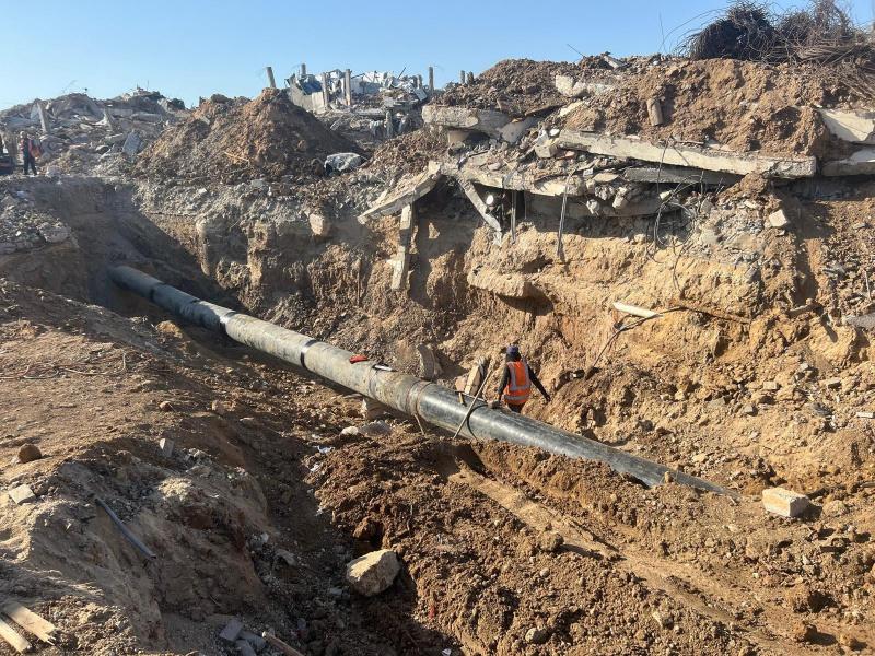 أكثر من 80% خسائر قطاع المياه بسبب العدوان المتواصل على قطاع غزة