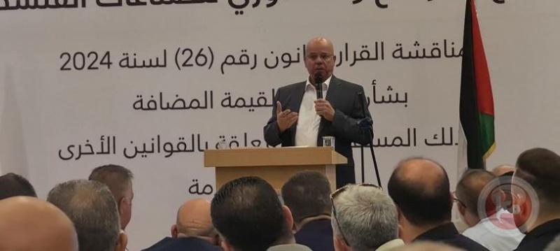 نصار نصار رئيس الاتحاد العام للصناعات الفلسطينية: بتعاوننا وتكاتفنا نطور صناعتنا ونحميها