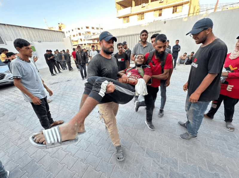 شهيدان ومصابون بقصف الاحتلال مدينتي غزة وخان يونس