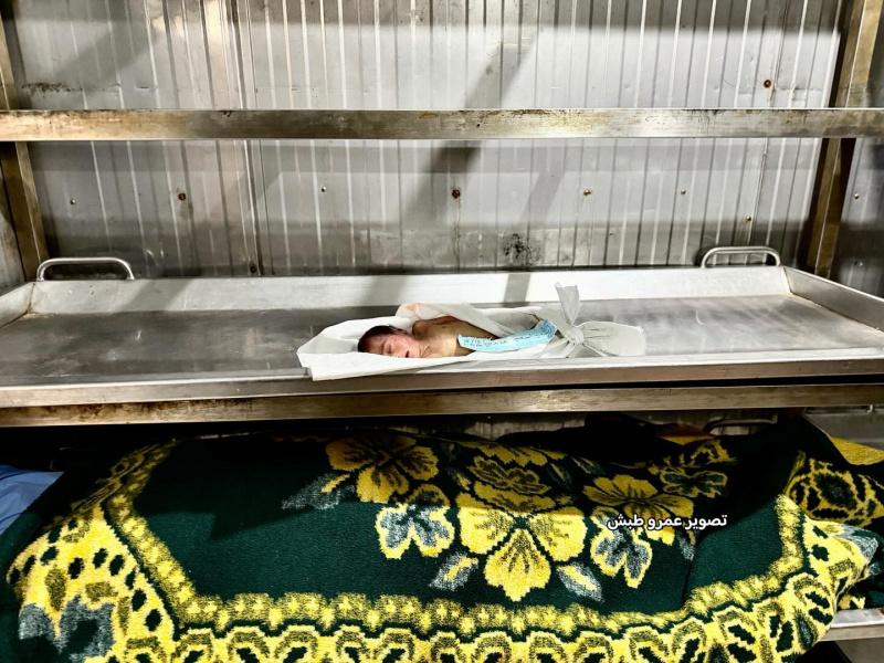 البرد القارس يودي بحياة رضيع في خان يونس جنوب قطاع غزة