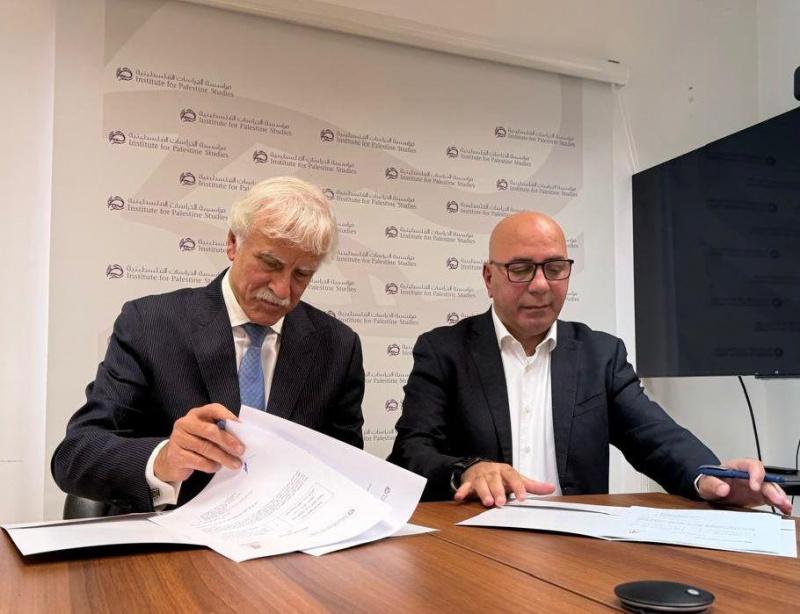 المكتبة الوطنية الفلسطينية توقّع مذكرة تفاهم مع مؤسسة الدراسات الفلسطينية لتعزيز البحث وحماية الذاكرة الوطنية