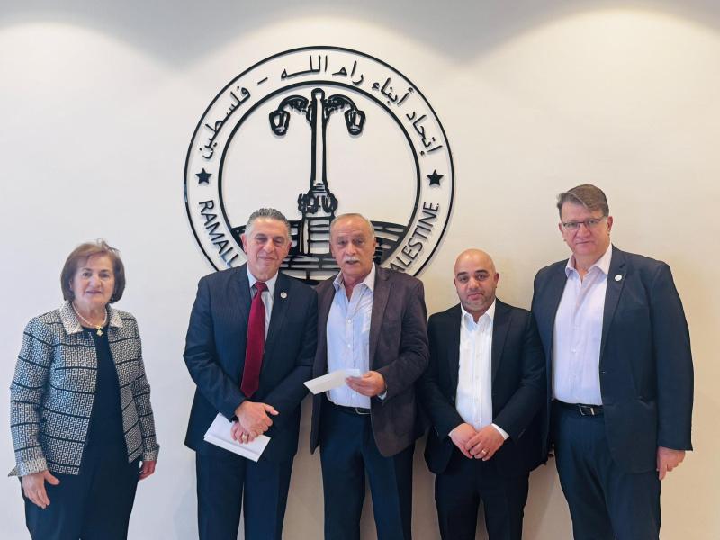 الاتحاد الأمريكي لأبناء رام الله يوزّع دعماً على 12 مؤسسة فلسطينية ويؤكد التزامه التاريخي بتعزيز صمود المجتمع