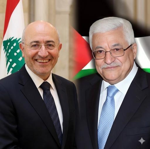 الرئيس عباس يتلقى اتصالا من الوزير اللبناني الأسبق العريضي هنأه فيه بنجاح مؤتمر فتح الثامن