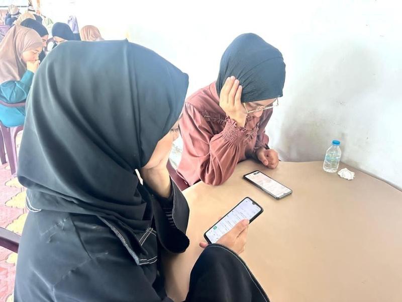 انطلاق امتحانات الثانوية العامة في قطاع غزة إلكترونيًا