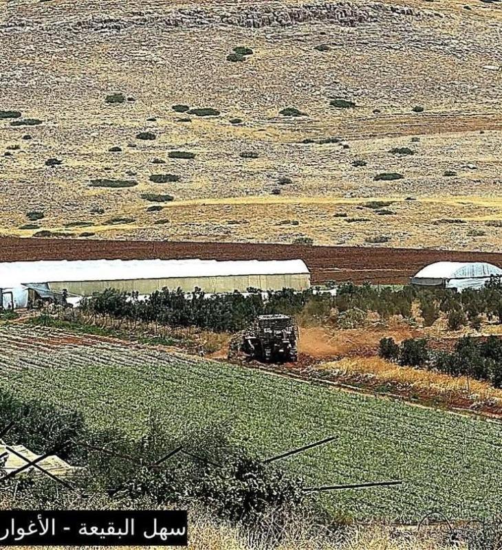 رئيس مجلس قروي عاطوف في محافظة طوباس، عبد الله بشارات لـ"راية": الاحتلال يحول "سهل البقيعة" إلى ثكنة عسكرية ويطرد المزارعين لإنهاء "سلة غذاء فلسطين"