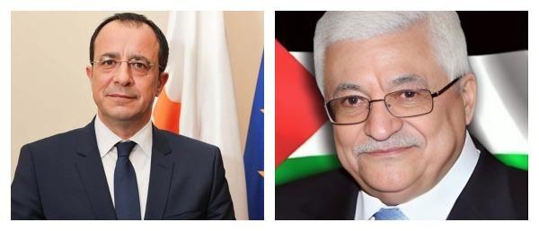 اتصال هاتفي بين الرئيس عباس ونظيره القبرصي