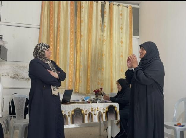 جمعية المرأة العاملة تنظم تدريبًا حول مهارات التواصل المجتمعي في ترقوميا غرب الخليل