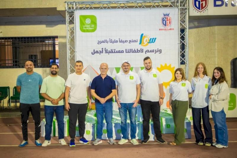 بنك القدس يرعى مخيم بريفياردز الصيفي ويشارك الأطفال فرحة انطلاق أنشطتهم الرياضية
