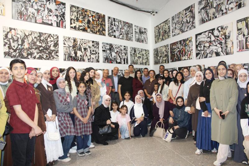 "التربية" تنظم معرض "أرض وهوية" لإبراز إبداعات طلبة المدارس فنياً