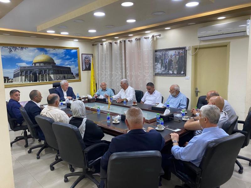 العالول يلتقي رؤساء الهيئات المحلية في شمال غرب القدس