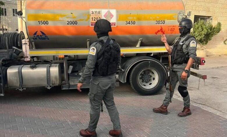 ضبط 38 ألف لتر من المحروقات المهربة في بيت لحم
