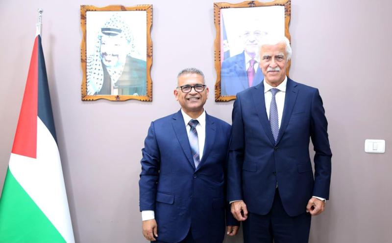 أبو حرب وعورتاني يبحثان تعزيز أوجه التعاون المشترك بين الطرفين