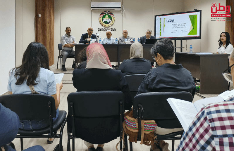 مؤشر حرية الصحافة في فلسطين 2025: تقدم محدود وتحديات مستمرة أمام الإعلام الفلسطيني