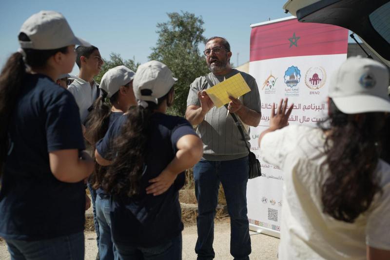 بدعم من "بيت مال القدس": "المدارس الصيفية" تحتفي بشجرة الزيتون الفلسطينية 