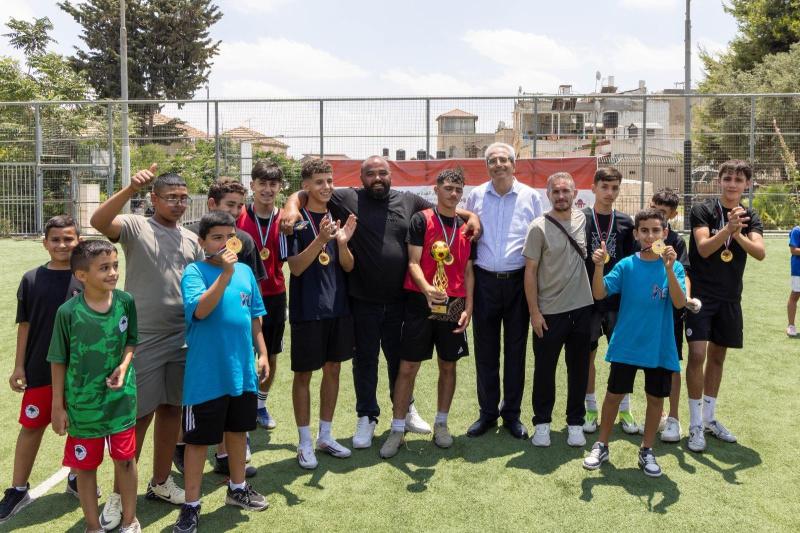 ضمن برنامج "المدارس الصيفية": بطولة لكرة القدم تجمع أطفال القدس في البلدة القديمة