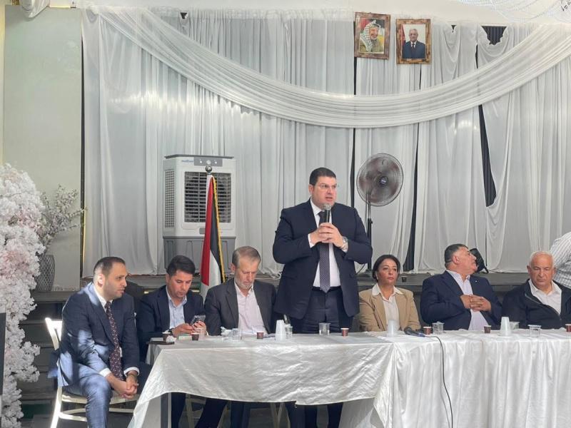 وزير النقل والمواصلات يشارك في جولة ميدانية للجنة الوزارية للأعمال الطارئة في بلدات بمحافظة نابلس