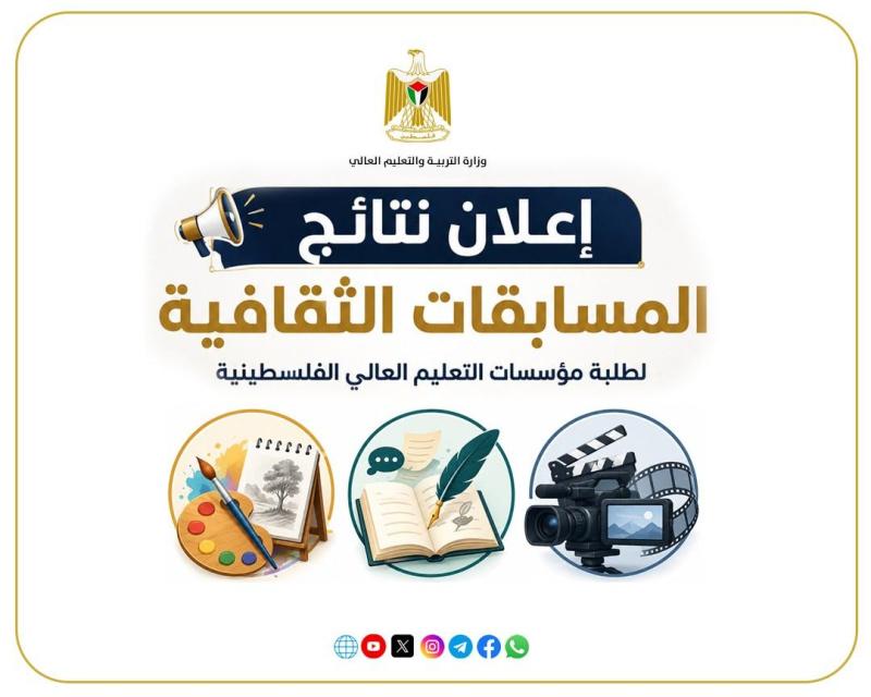 "التعليم العالي" تعلن نتائج المسابقات الثقافية لطلبة الجامعات والكليات للعام 2025-2026