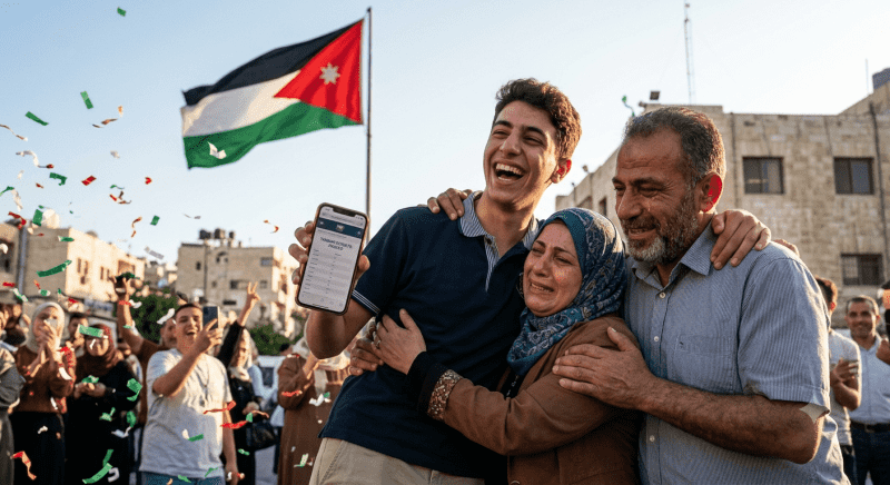بث مباشر مؤتمر نتائج التوجيهي 2026 الأردن الآن | رابط فحص النتيجة الفعال tawjihi.jo