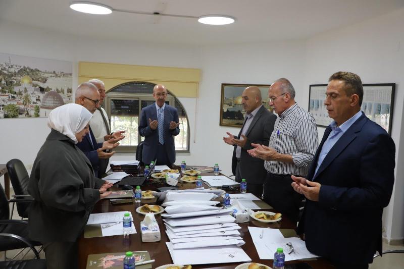 اجتماع لجنة جائزة ياسر عرفات للإنجاز 2026